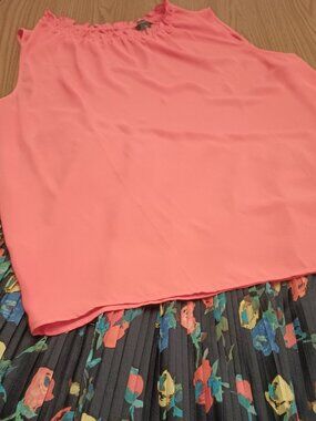 Halogen Size 2X Coral Top